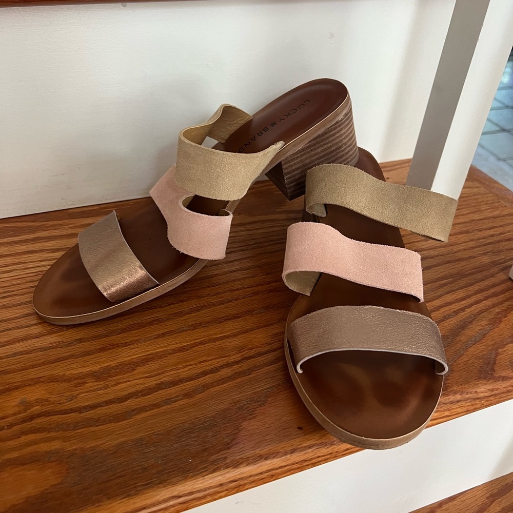 Lucky brand slide heel